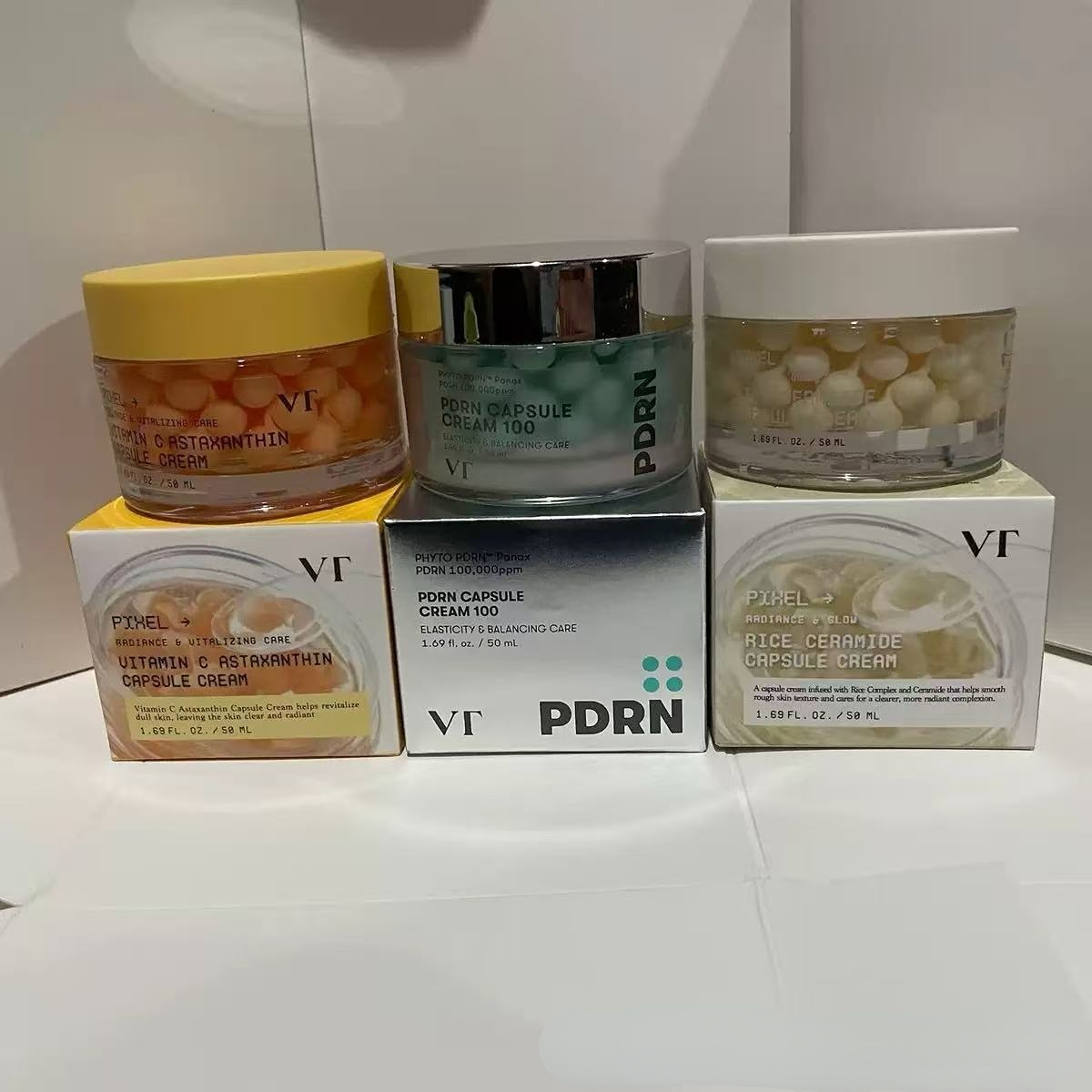 Vitamin C Serum - VT 100,000ppm Crema en Cápsulas PDRN,