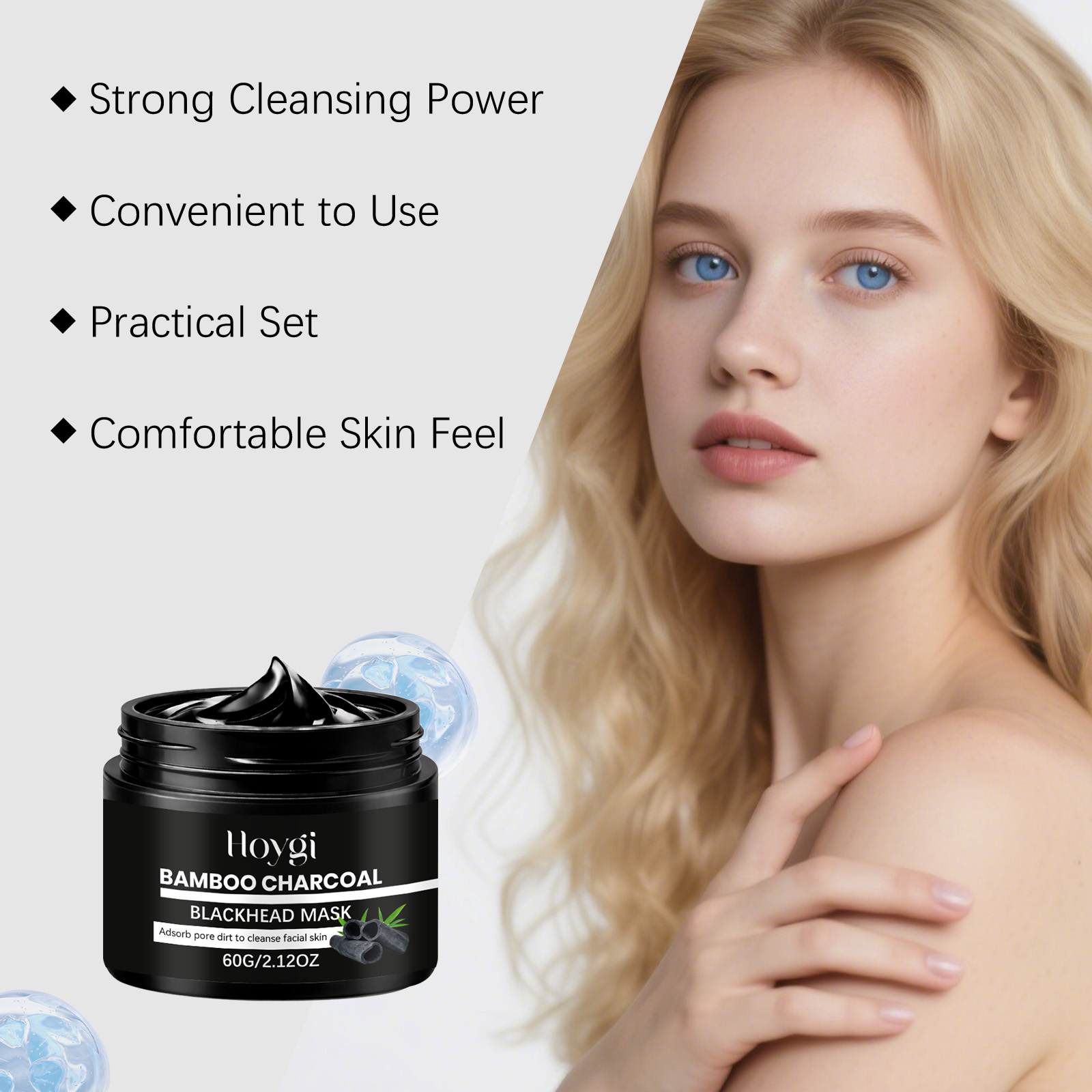 Mascarilla de carbón de bambú  - Face Mask Skincare reseña y precio